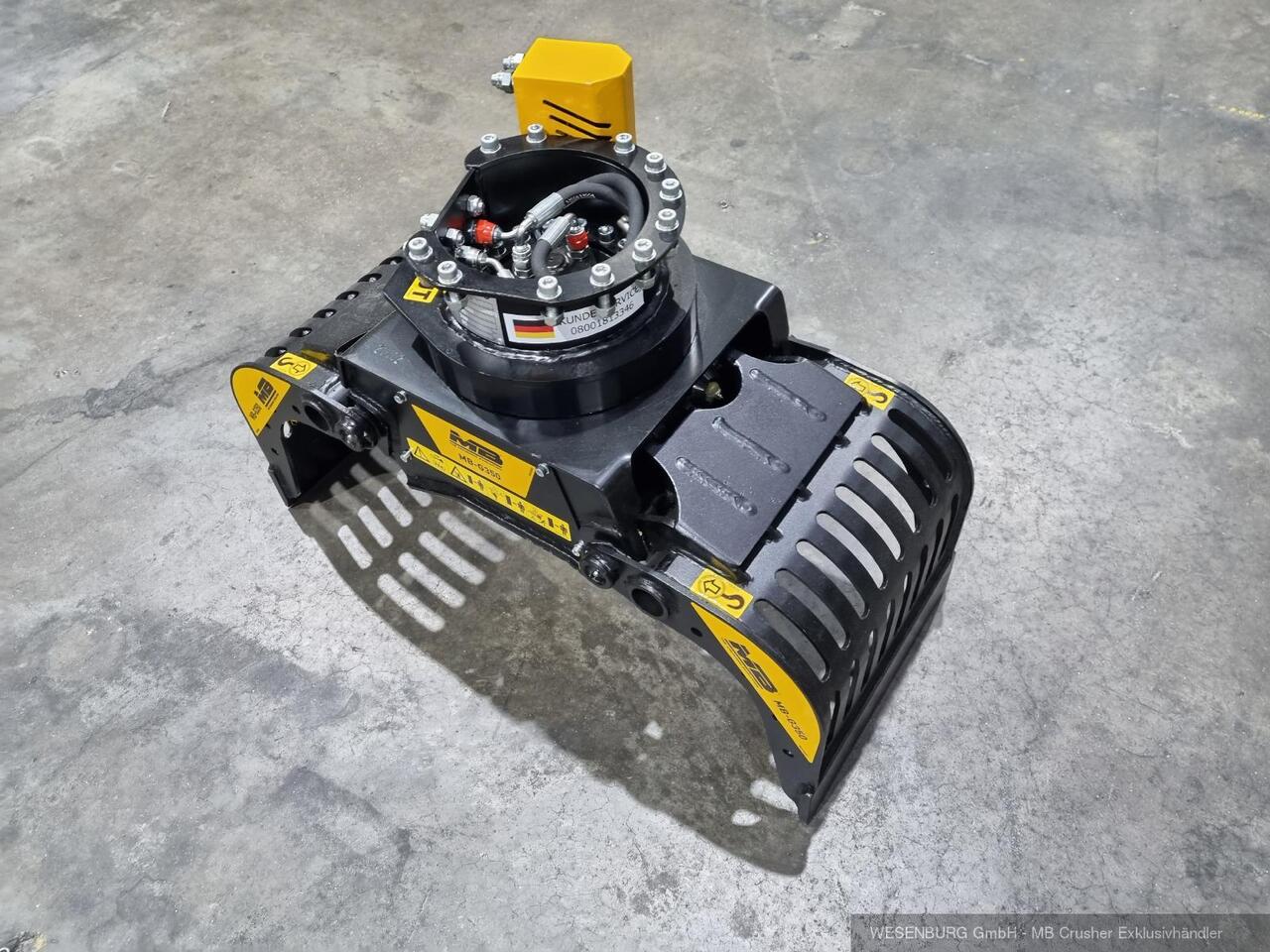MB Crusher Sortiergreifer MB-G350 Anbauklasse 1,3 - 2,6 t - Greiferi - Celtniecības tehnika: foto 3 MB Crusher Sortiergreifer MB-G350 Anbauklasse 1,3 - 2,6 t - Greiferi - Celtniecības tehnika: foto 3