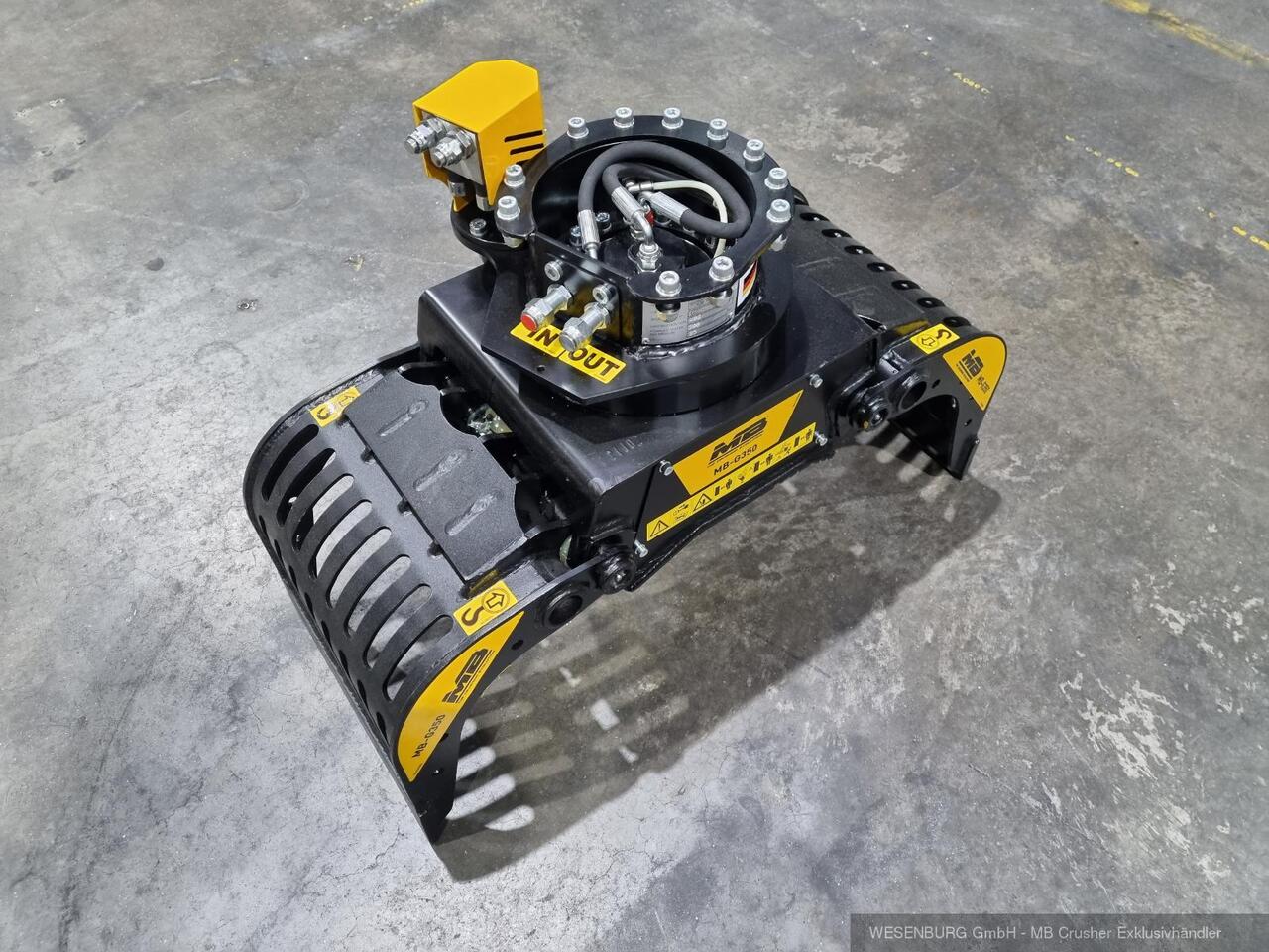 MB Crusher Sortiergreifer MB-G350 Anbauklasse 1,3 - 2,6 t - Greiferi - Celtniecības tehnika: foto 2 MB Crusher Sortiergreifer MB-G350 Anbauklasse 1,3 - 2,6 t - Greiferi - Celtniecības tehnika: foto 2