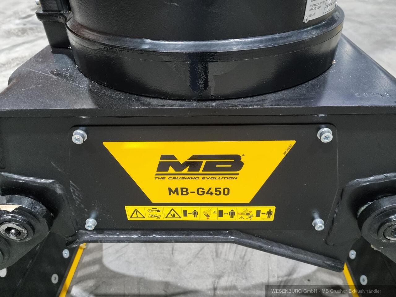 MB Crusher Sortiergreifer MB-G450 Anbauklasse 3,0 - 6,0 t - Greiferi - Celtniecības tehnika: foto 4 MB Crusher Sortiergreifer MB-G450 Anbauklasse 3,0 - 6,0 t - Greiferi - Celtniecības tehnika: foto 4