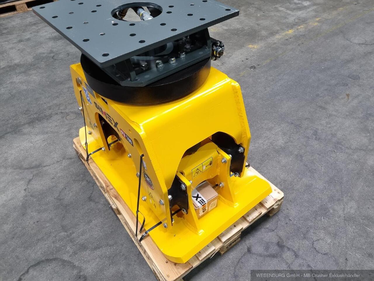 Simex Anbauverdichter PV700 inkl. Drehwerk Anbauklasse 12 - 25 t - Papildaprīkojums, Vibrobliete - Ekskavators: foto 2 Simex Anbauverdichter PV700 inkl. Drehwerk Anbauklasse 12 - 25 t - Papildaprīkojums, Vibrobliete - Ekskavators: foto 2