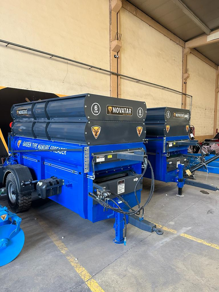 Organisko mēslu izkliedētājs Novatar MANURE SPREADER FOR TREES AND ROWS: foto 11