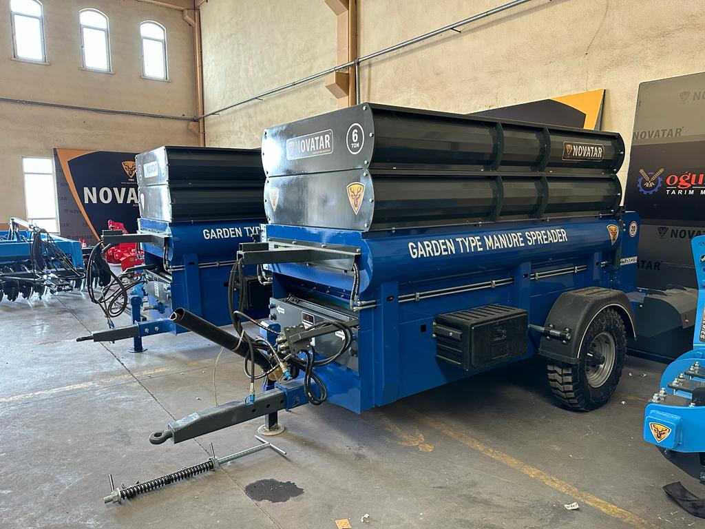 Organisko mēslu izkliedētājs Novatar MANURE SPREADER FOR TREES AND ROWS: foto 16
