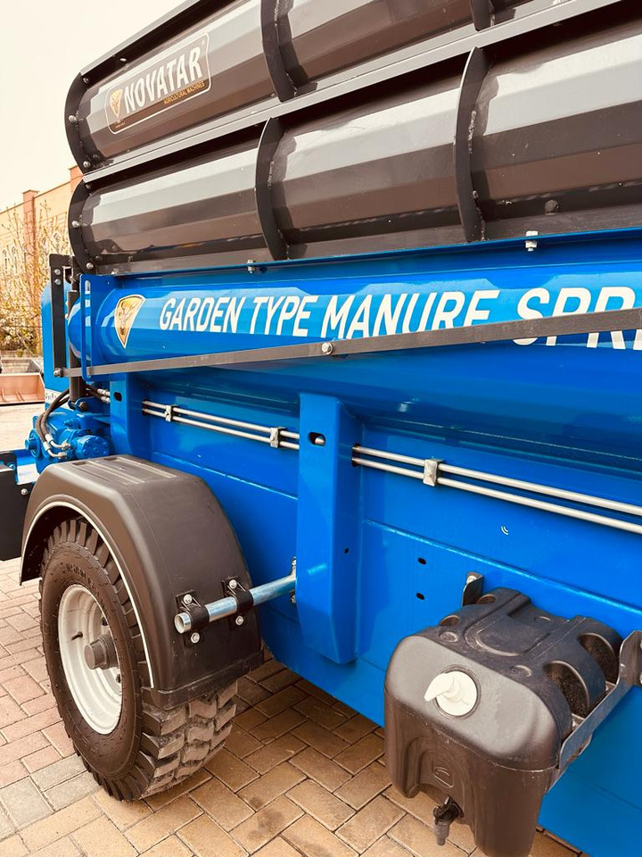 Organisko mēslu izkliedētājs Novatar MANURE SPREADER FOR TREES AND ROWS: foto 21