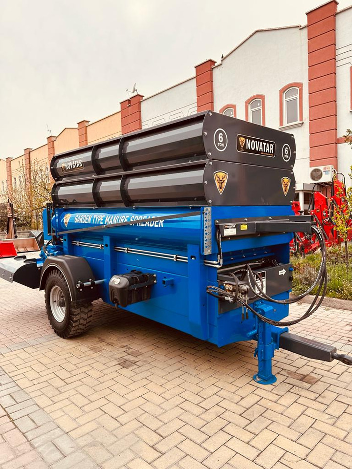 Organisko mēslu izkliedētājs Novatar MANURE SPREADER FOR TREES AND ROWS: foto 19