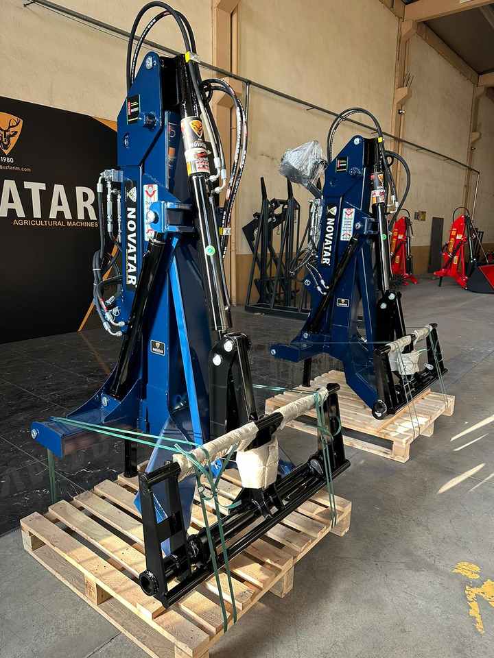 Novatar Tractor Rear Loader - Traktors: foto 5 Novatar Tractor Rear Loader - Traktors: foto 5