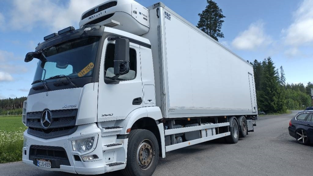 Mercedes-Benz Antos 2540 9,5m kylmäkori,Frc 2027 - Kravas automašīna refrižerators: foto 1 Mercedes-Benz Antos 2540 9,5m kylmäkori,Frc 2027 - Kravas automašīna refrižerators: foto 1