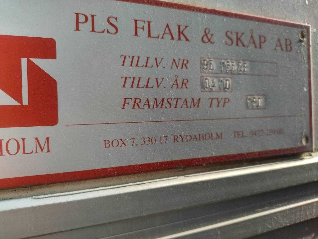 Maināmā virsbūve - furgons PLS kokosivuaukeava 3,05 sisä korkeus: foto 7