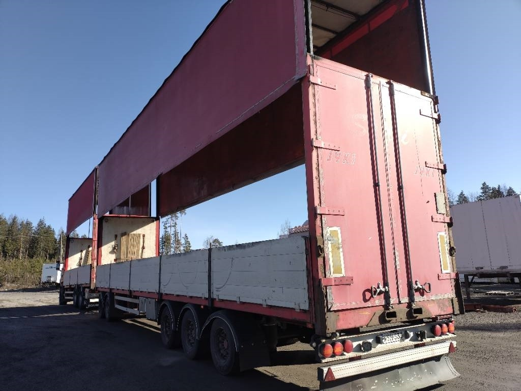 Kravas automašīna ar tentu Scania Nousukapelli+Jyki kärry 3m sisäkork.liukukatot: foto 11