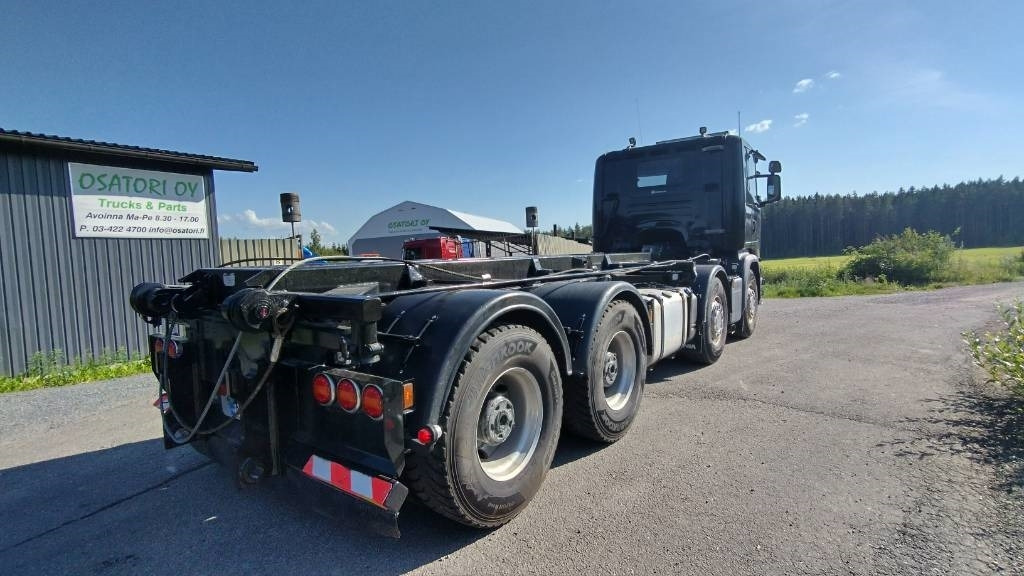 Scania R490 8x4 multilift vaijerilaite,napaperät - Būvgružu konteineru vedējs: foto 5 Scania R490 8x4 multilift vaijerilaite,napaperät - Būvgružu konteineru vedējs: foto 5