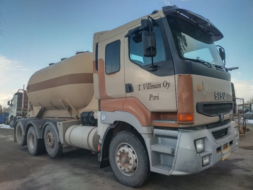 Sisu E14 8x2 kippipainepytty+kompura - Autocisterna: foto 3 Sisu E14 8x2 kippipainepytty+kompura - Autocisterna: foto 3