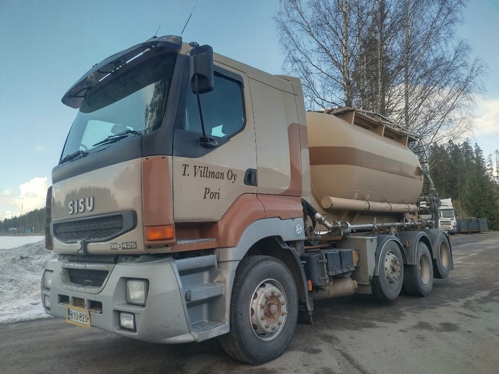 Sisu E14 8x2 kippipainepytty+kompura - Autocisterna: foto 2 Sisu E14 8x2 kippipainepytty+kompura - Autocisterna: foto 2