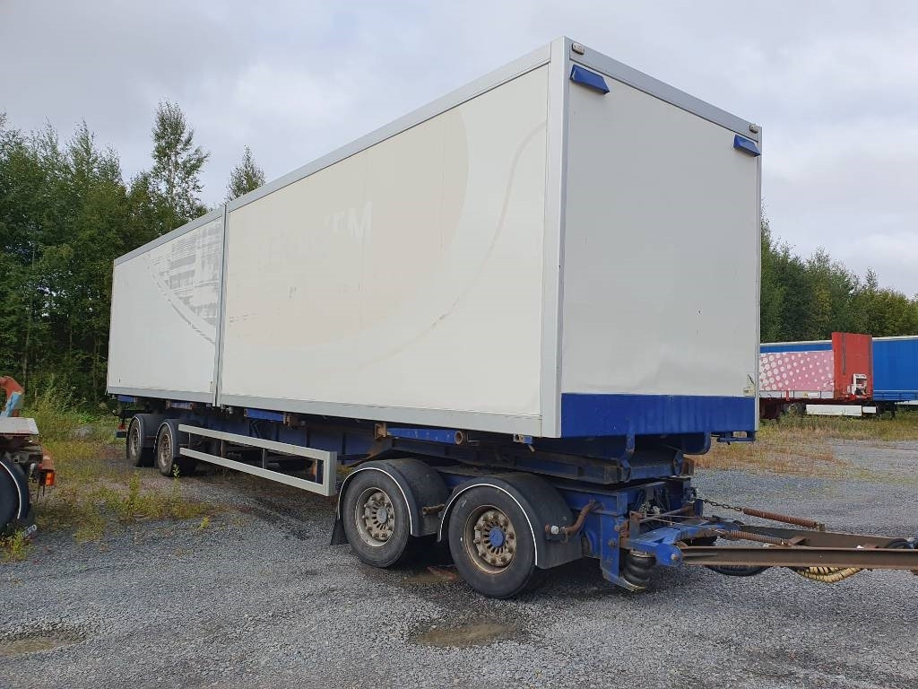 VAK 2 lavan Vaihtolava kärry +2 konttia ADR!! - Multilift/ Būvgružu konteinera piekabe: foto 3 VAK 2 lavan Vaihtolava kärry +2 konttia ADR!! - Multilift/ Būvgružu konteinera piekabe: foto 3