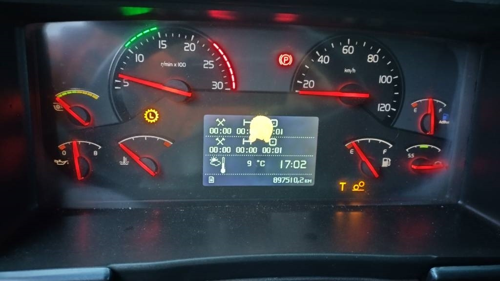 Šasija kravas automašīna Volvo FH13 6x2 alusta, manuaalivaihteisto: foto 7