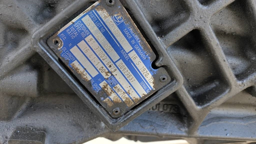 ZF 16s1920 TD vaihteisto - Pārnesumkārba - Kravas automašīna: foto 3 ZF 16s1920 TD vaihteisto - Pārnesumkārba - Kravas automašīna: foto 3