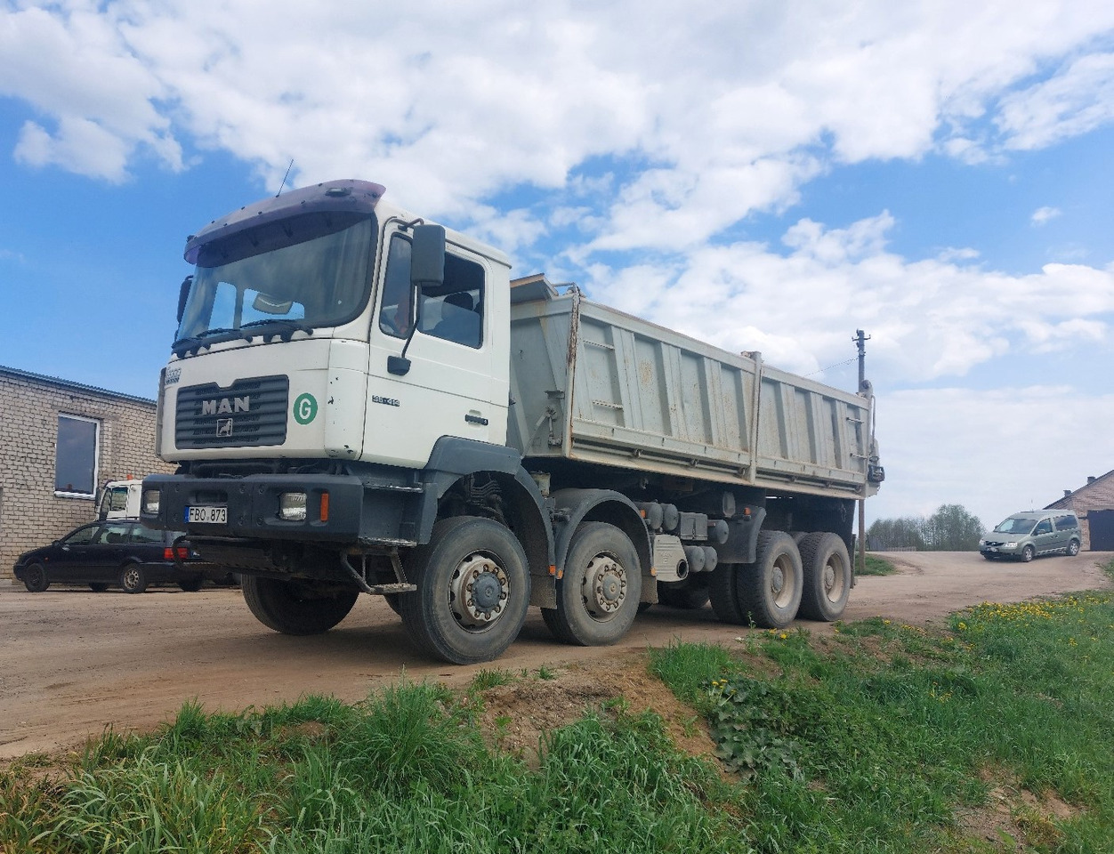 MAN 35.414 8X6 - Kravas automašīna pašizgāzējs: foto 2 MAN 35.414 8X6 - Kravas automašīna pašizgāzējs: foto 2