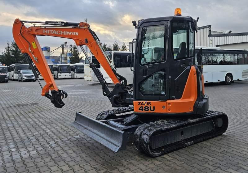 Hitachi ZX48U-5A CLR / 3 ŁYŻKI / SPROWADZONA / 2 300 MTH - Kāpurķēžu ekskavators: foto 1 Hitachi ZX48U-5A CLR / 3 ŁYŻKI / SPROWADZONA / 2 300 MTH - Kāpurķēžu ekskavators: foto 1