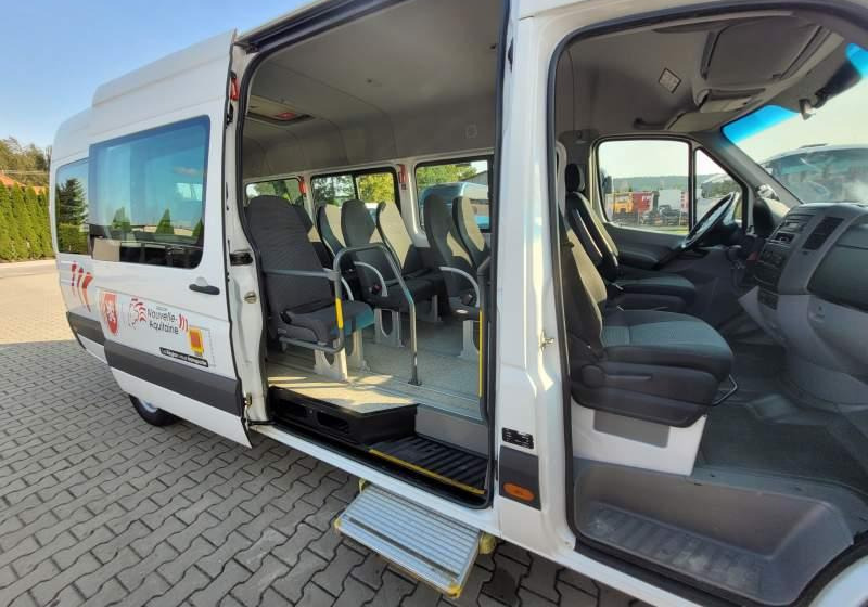 Mikroautobuss, Pasažieru furgons Mercedes-Benz 513 SPRINTER TRANSFER / SPROWADZONY/ MANUAL: foto 11
