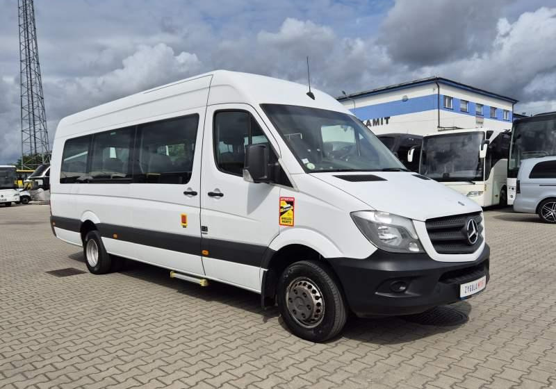Mikroautobuss, Pasažieru furgons Mercedes-Benz PRINTER TRANSFER / SPROWADZONY/ EURO 6: foto 6