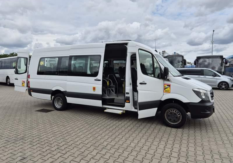 Mikroautobuss, Pasažieru furgons Mercedes-Benz PRINTER TRANSFER / SPROWADZONY/ EURO 6: foto 12