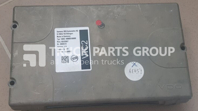 DAF 95XF EURO3, VIC2 electronic control unit 1639082 control unit - Elektroniskais vadības bloks (ECU) - Kravas automašīna: foto 1 DAF 95XF EURO3, VIC2 electronic control unit 1639082 control unit - Elektroniskais vadības bloks (ECU) - Kravas automašīna: foto 1
