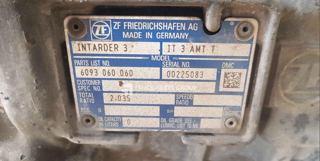 IVECO IVECO STRALIS HI-WAY EURO6 gearbox + intarder3 (retarder), 12AS2331TD, interder3, IT 3 AMT T, 6093060060, 00225083, 1333041065, 00238158, 4213550120, 6009297007, 6070010004, 6093060060, 3IT3AMT - Pārnesumkārba - Kravas automašīna: foto 3 IVECO IVECO STRALIS HI-WAY EURO6 gearbox + intarder3 (retarder), 12AS2331TD, interder3, IT 3 AMT T, 6093060060, 00225083, 1333041065, 00238158, 4213550120, 6009297007, 6070010004, 6093060060, 3IT3AMT - Pārnesumkārba - Kravas automašīna: foto 3