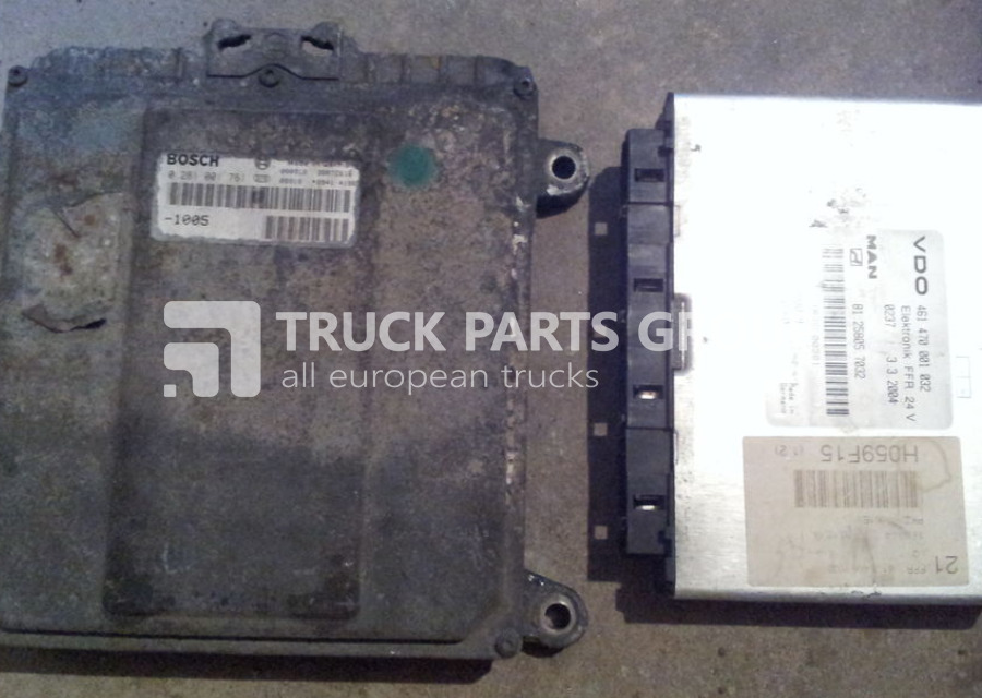 MAN D2866LF28 ECU, EDC BOSCH 0281001761, FFR 81258057032, 5111616711 control unit - Elektroniskais vadības bloks (ECU) - Kravas automašīna: foto 1 MAN D2866LF28 ECU, EDC BOSCH 0281001761, FFR 81258057032, 5111616711 control unit - Elektroniskais vadības bloks (ECU) - Kravas automašīna: foto 1