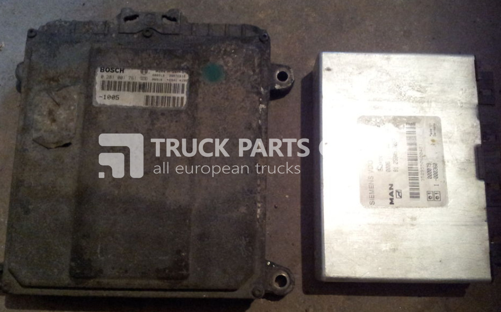 MAN ECU, D2876LF04, EDC BOSCH 0281001761, FFR 81258057052, 410PS, 46 control unit - Elektroniskais vadības bloks (ECU) - Kravas automašīna: foto 1 MAN ECU, D2876LF04, EDC BOSCH 0281001761, FFR 81258057052, 410PS, 46 control unit - Elektroniskais vadības bloks (ECU) - Kravas automašīna: foto 1