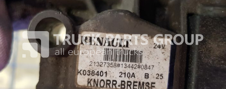 Bremžu vārsts - Kravas automašīna RENAULT T series, Range, Gama EURO 6 EBS modulator front + rear, K001411 EBS modulator: foto 6