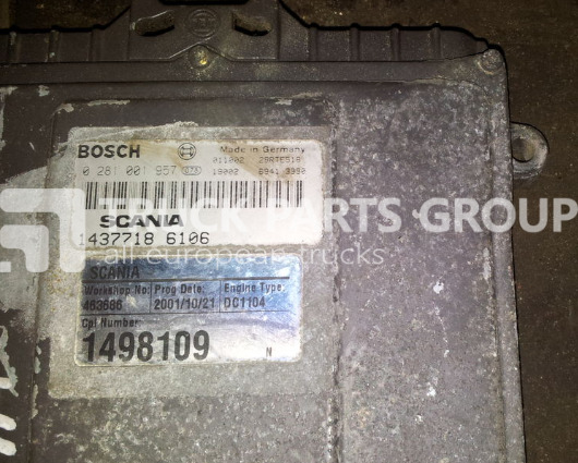 SCANIA engine control unit EDC, ECU, EMS, electronic control unit, 1437 control unit - Elektroniskais vadības bloks (ECU) - Kravas automašīna: foto 1 SCANIA engine control unit EDC, ECU, EMS, electronic control unit, 1437 control unit - Elektroniskais vadības bloks (ECU) - Kravas automašīna: foto 1
