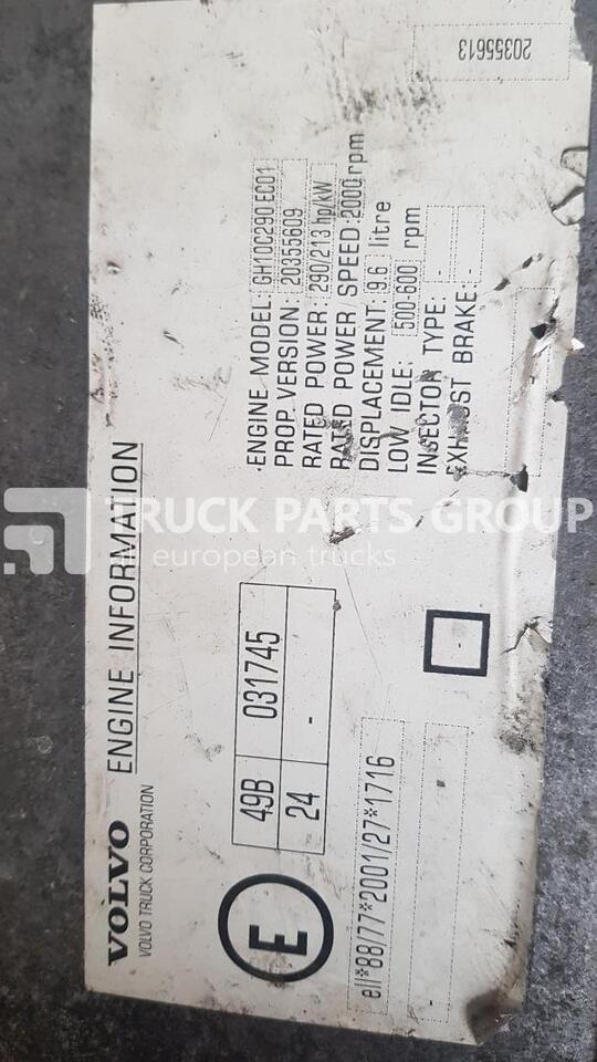 Elektroniskais vadības bloks (ECU) - Autobuss VOLVO engine control unit EDC, ECU, GH10C290 EC01 20582962, 20995091, 85021782, 20451479, 600581, 8921912, VOLVO B9 / 7700, 20412507, 03161953, 20577132, 20995091, 20355609, GH10C 290, GH 10C290, exca: foto 8
