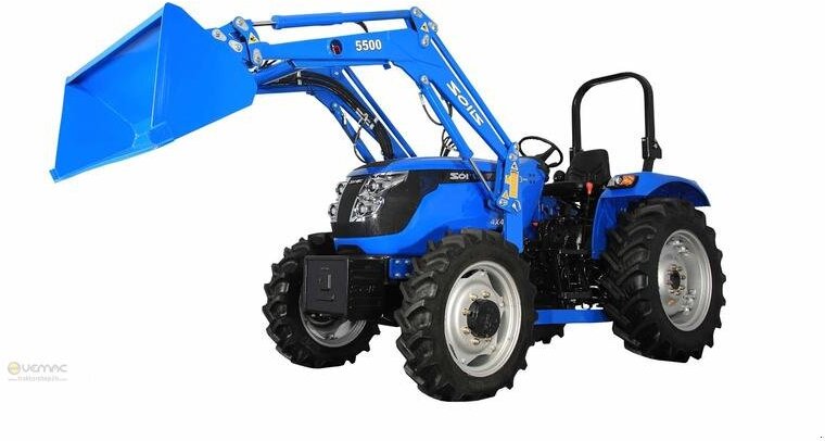 Solis Solis 50 Traktor Trecker Schlepper Frontlader Allrad 50PS - Traktors: foto 1 Solis Solis 50 Traktor Trecker Schlepper Frontlader Allrad 50PS - Traktors: foto 1