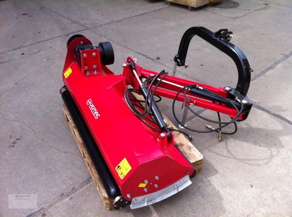 Jaunā Smalcinātājs ar sānu nobīdi Vemac AGL125 Böschungsmulcher Mulcher Mähwerk SchlegelmulcherNEU: foto 1