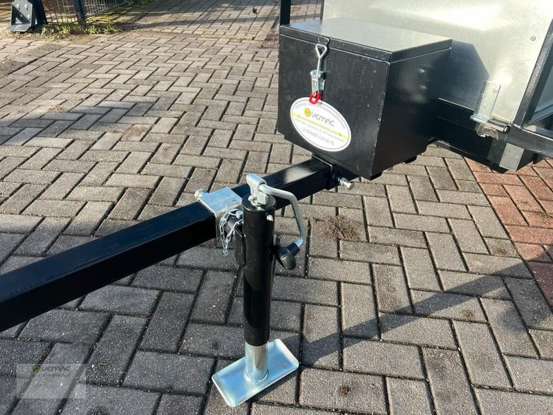 Jaunā Lauksaimniecības piekabe-pašizgāzējs Vemac ATV Anhänger 1200kg Heckkipper Kipper Tandem Quad Traktor NEU: foto 12