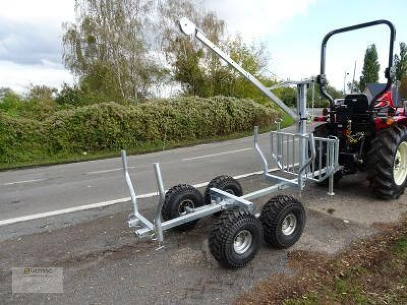 Vemac ATV Quad 2ton Rückewagen Holzrückewagen Forst Kran Traktor Kipper - Meža piekabe: foto 3 Vemac ATV Quad 2ton Rückewagen Holzrückewagen Forst Kran Traktor Kipper - Meža piekabe: foto 3