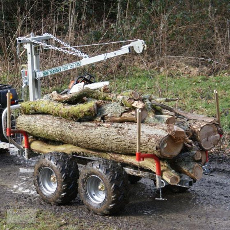 Vemac ATV Quad 2ton Rückewagen Holzrückewagen Forst Kran Traktor - Meža piekabe: foto 2 Vemac ATV Quad 2ton Rückewagen Holzrückewagen Forst Kran Traktor - Meža piekabe: foto 2