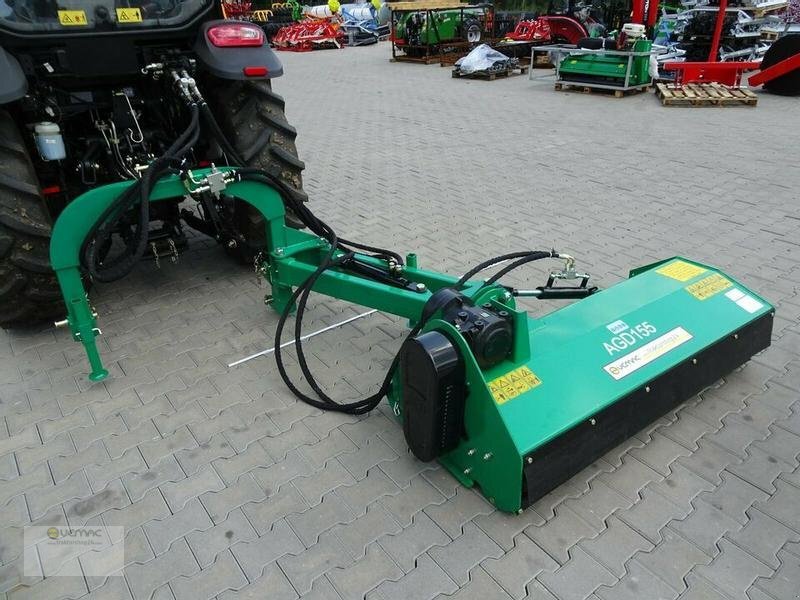 Jaunā Smalcinātājs ar sānu nobīdi Vemac Böschungsmulcher Geo AGD155 155cm Mulcher Seitenmulcher Mäher NEU: foto 18