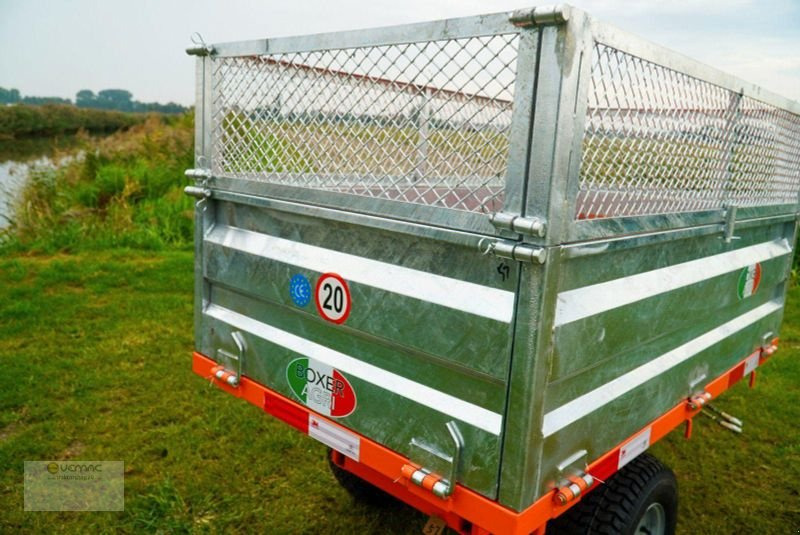 Jaunā Lauksaimniecības piekabe-pašizgāzējs Vemac Kippanhänger HK1000G 1,0t 1000kg Gitter Kipper Anhänger Traktor: foto 6 Jaunā Lauksaimniecības piekabe-pašizgāzējs Vemac Kippanhänger HK1000G 1,0t 1000kg Gitter Kipper Anhänger Traktor: foto 6