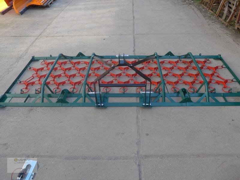 Jaunā Pļavu ecēšā Vemac Wiesenschleppe 4m 4reihig Schleppe Striegel Egge Profi NEU: foto 12