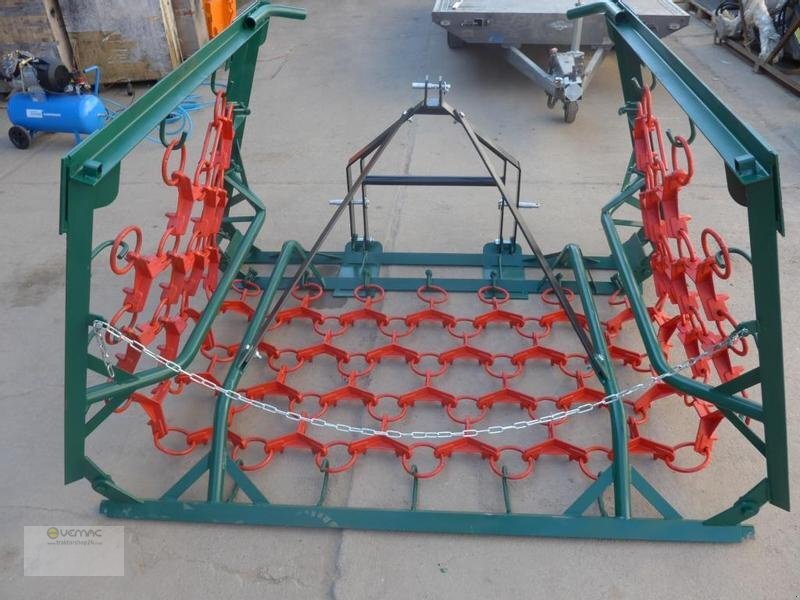 Jaunā Pļavu ecēšā Vemac Wiesenschleppe 4m 4reihig Schleppe Striegel Egge Profi NEU: foto 6