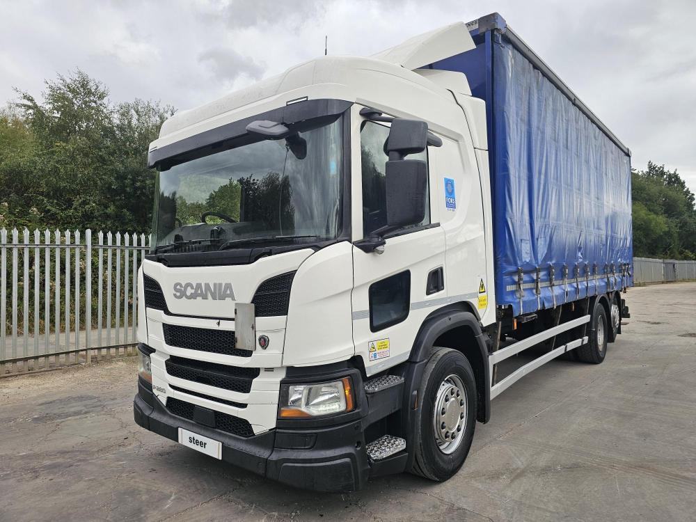 Scania P280 26ton - Kravas automašīna ar tentu: foto 1 Scania P280 26ton - Kravas automašīna ar tentu: foto 1