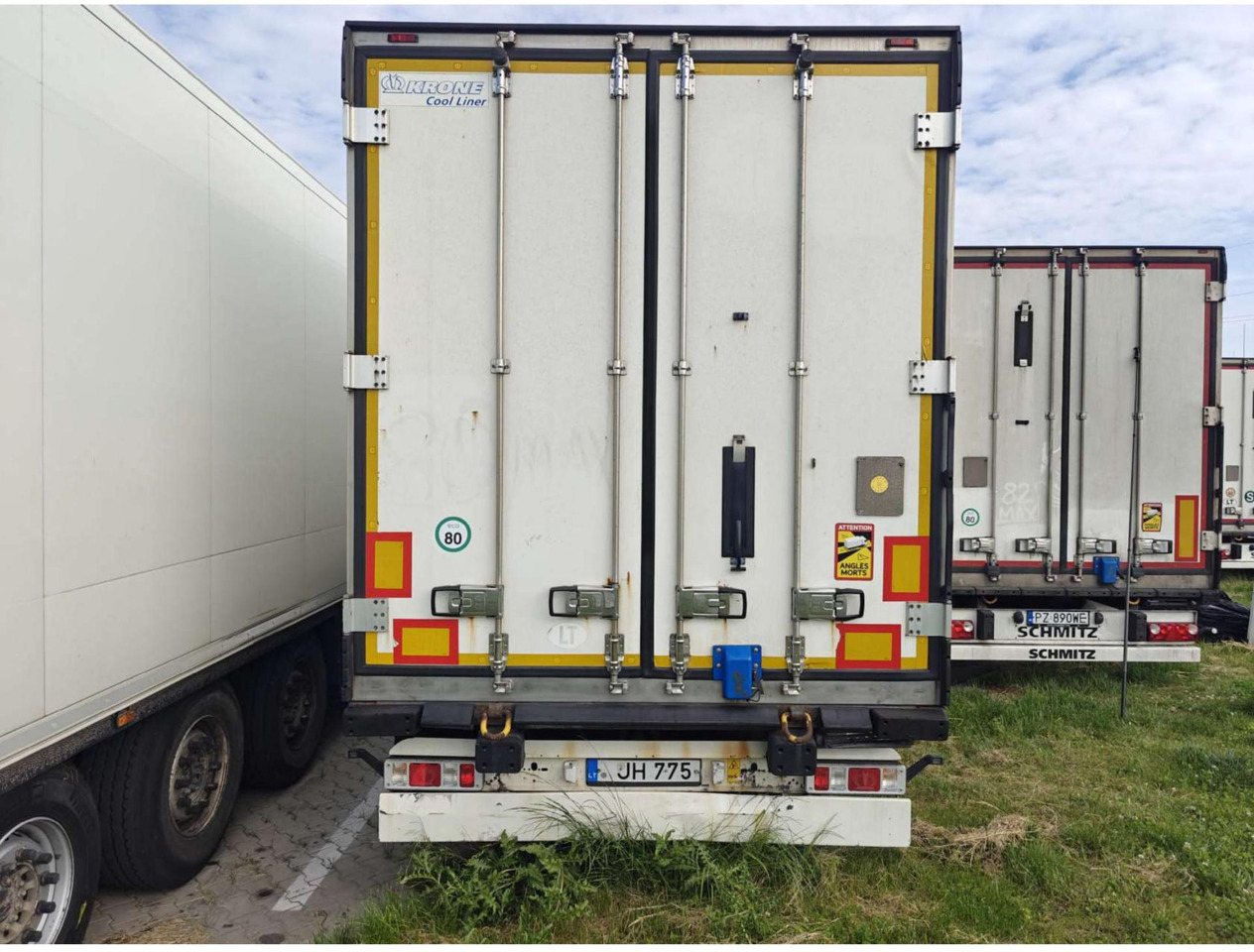 Puspiekabe refrižerators 2018 Krone SDR Double Deck Cool Liner FP45 ThermoKing SLXi 300 Lifting Axle: foto 6