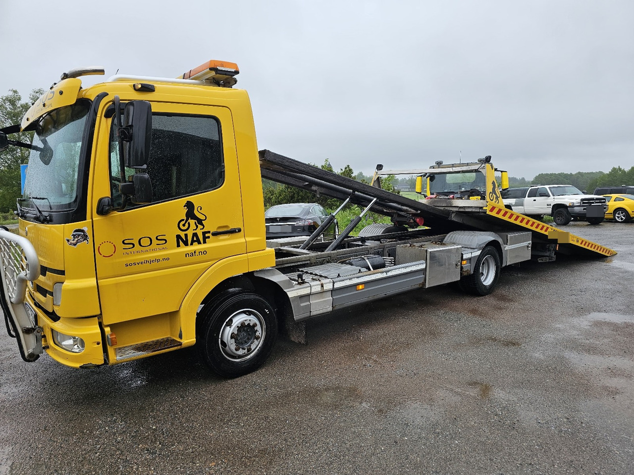 Mercedes-Benz Atego 918 4x2 Jige 2x Winch Load 4T - Auto evakuators: foto 1 Mercedes-Benz Atego 918 4x2 Jige 2x Winch Load 4T - Auto evakuators: foto 1