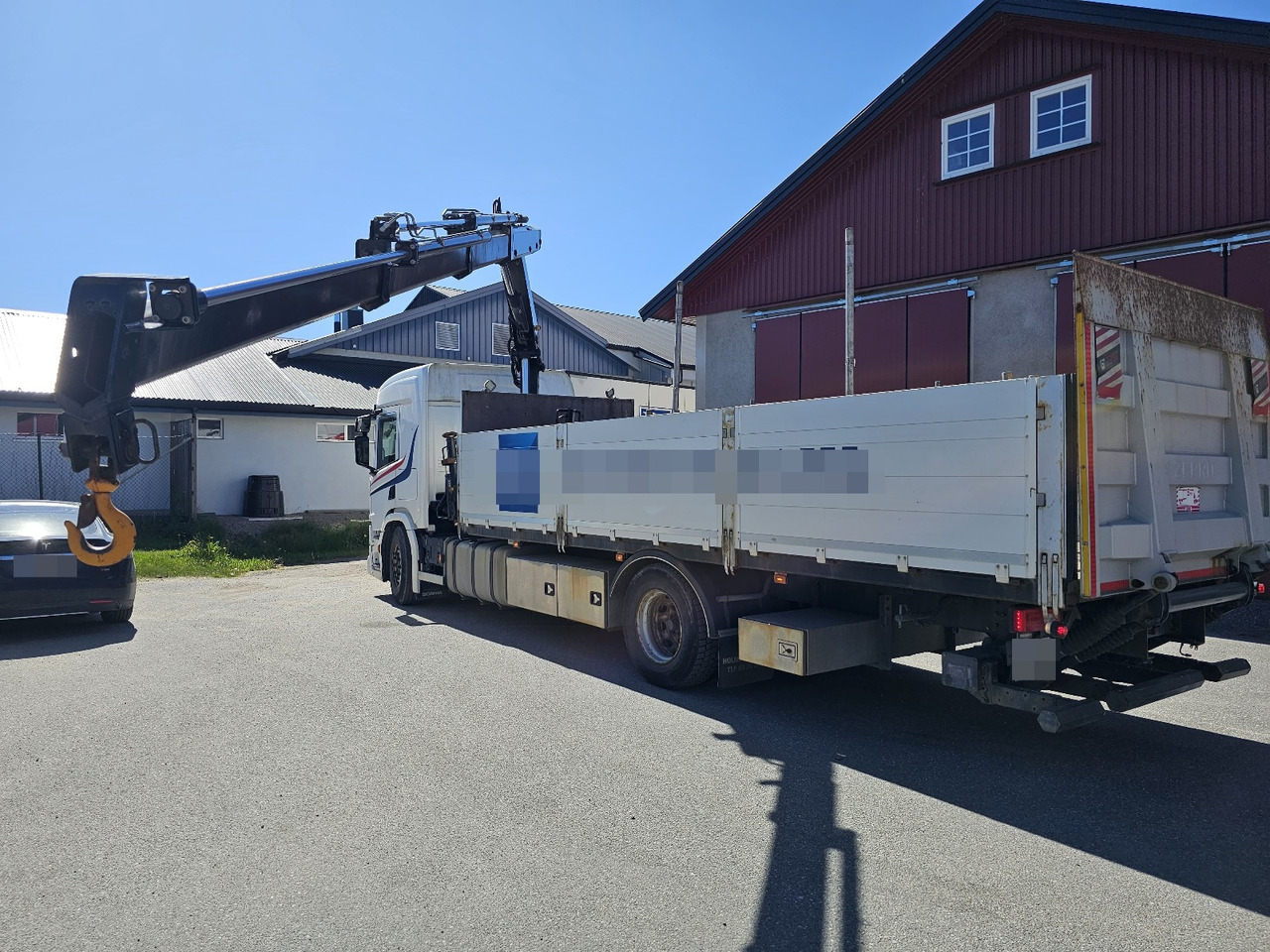 Scania P320 - Bortu kravas automašīna/ Platforma, Kravas auto ar manipulatoru: foto 4 Scania P320 - Bortu kravas automašīna/ Platforma, Kravas auto ar manipulatoru: foto 4
