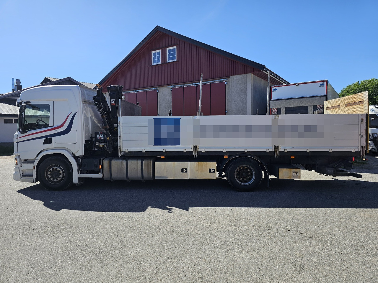 Scania P320 - Bortu kravas automašīna/ Platforma, Kravas auto ar manipulatoru: foto 2 Scania P320 - Bortu kravas automašīna/ Platforma, Kravas auto ar manipulatoru: foto 2