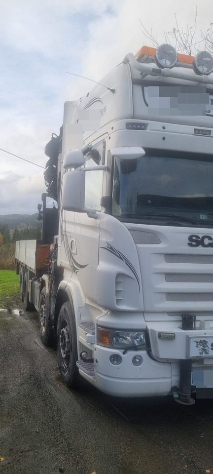 Scania R560 - Bortu kravas automašīna/ Platforma, Kravas auto ar manipulatoru: foto 4 Scania R560 - Bortu kravas automašīna/ Platforma, Kravas auto ar manipulatoru: foto 4