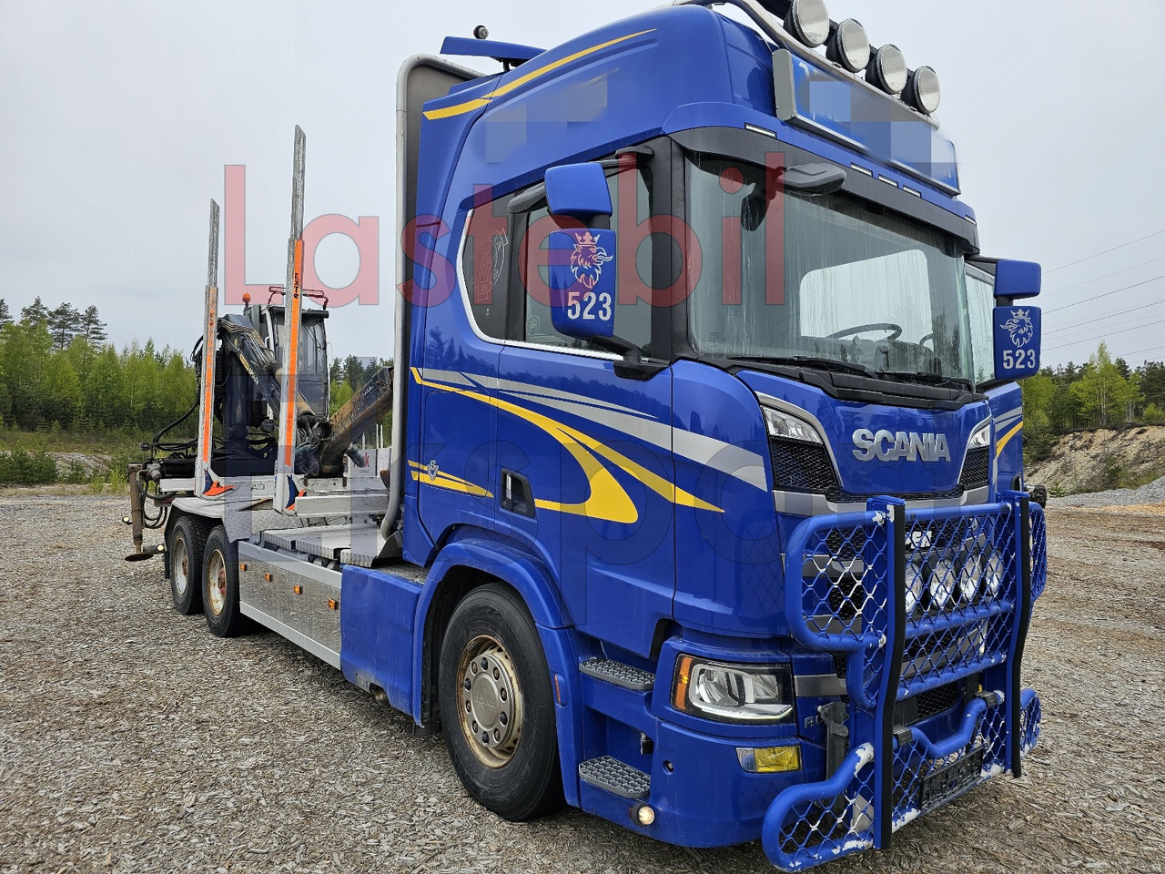 Scania R650 - Kokvedējs, Kravas auto ar manipulatoru: foto 2 Scania R650 - Kokvedējs, Kravas auto ar manipulatoru: foto 2