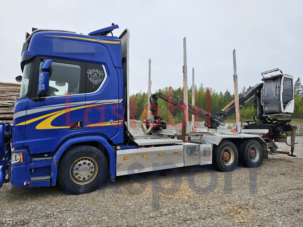 Scania R650 - Kokvedējs, Kravas auto ar manipulatoru: foto 4 Scania R650 - Kokvedējs, Kravas auto ar manipulatoru: foto 4