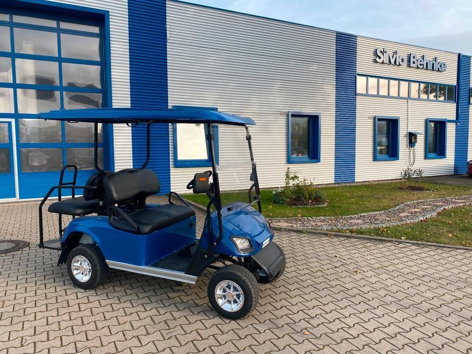 Golfcart Elektro Golfcar 48V 4-Sitzer Vorführfahrzeug 28km/H Clubcar *INKL.19% MWST*SOFORT VERFÜGBAR!* - Golfa mašīna: foto 1 Golfcart Elektro Golfcar 48V 4-Sitzer Vorführfahrzeug 28km/H Clubcar *INKL.19% MWST*SOFORT VERFÜGBAR!* - Golfa mašīna: foto 1