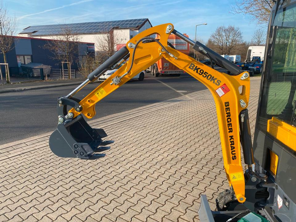 Mini-ekskavators Minibagger BK950KS + Zubehör *INKL.19% MWST*BERGER KRAUS*KABINE*SOFORT!*: foto 8