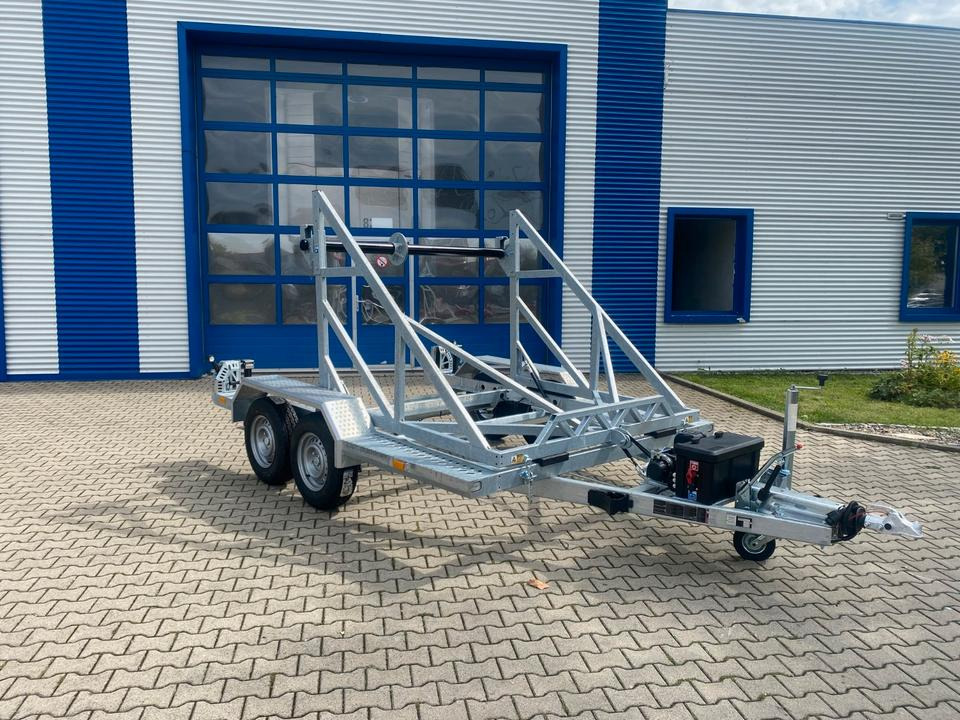 TA-NO Kabeltrommel-Anhänger 3500KG E-Winde *INKL.19% MWST* Kabelanhänger Sofort Verfügbar! - Piekabe kabeļu vedējs: foto 3 TA-NO Kabeltrommel-Anhänger 3500KG E-Winde *INKL.19% MWST* Kabelanhänger Sofort Verfügbar! - Piekabe kabeļu vedējs: foto 3